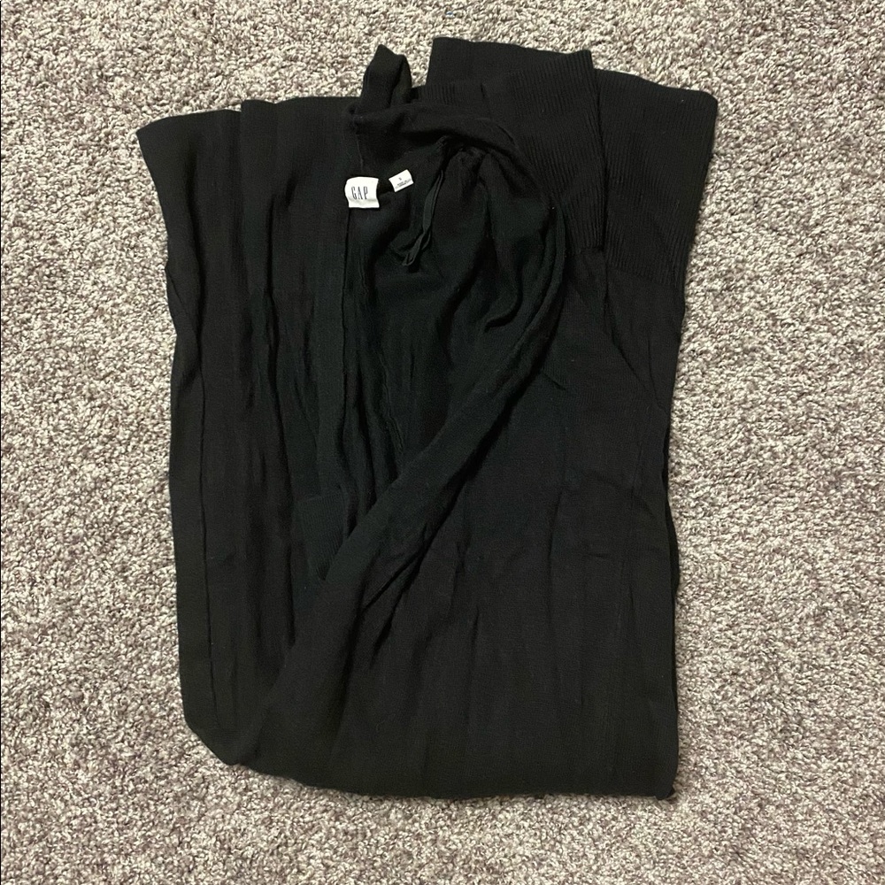 Black long cardigan- S